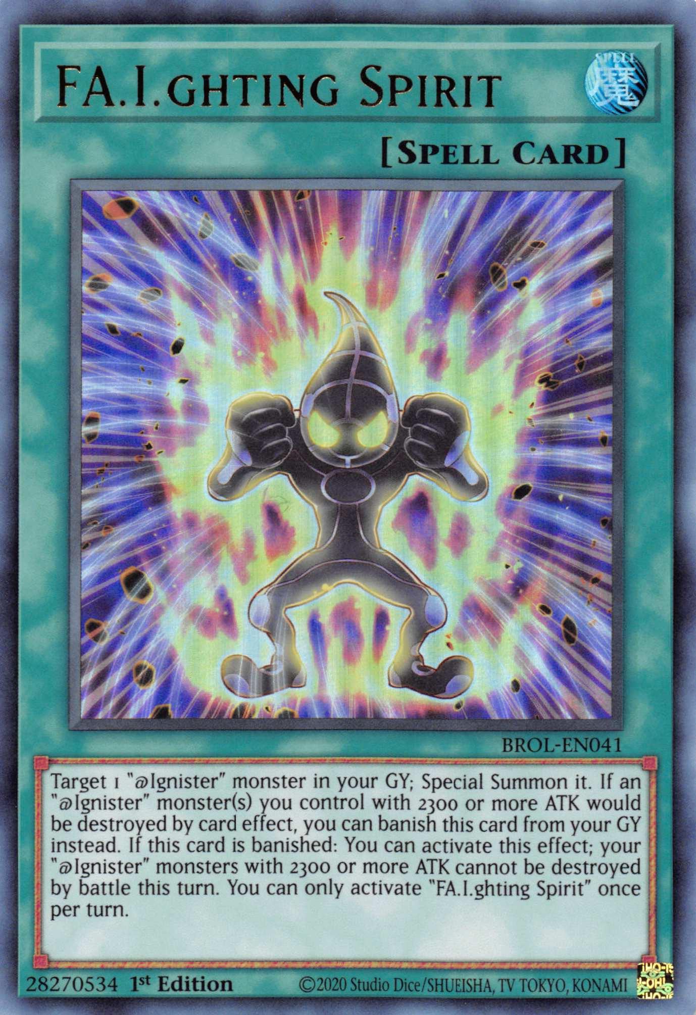 FA.I.ghting Spirit [BROL-EN041] Ultra Rare - Josh's Cards