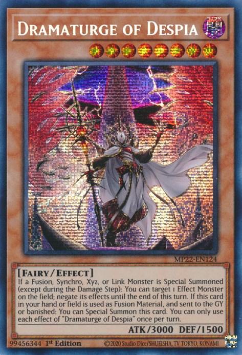 Dramaturge of Despia [MP22-EN124] Prismatic Secret Rare - Josh's Cards
