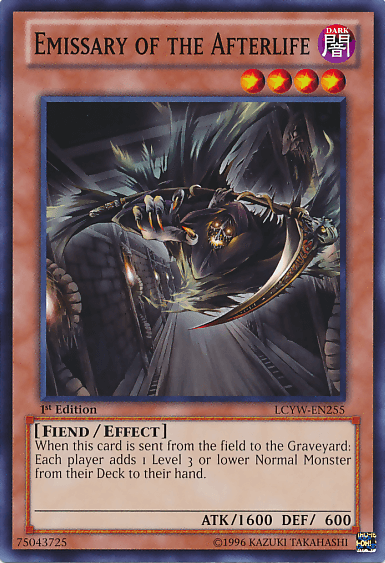 Emissary of the Afterlife [LCYW-EN255] Common - Josh's Cards