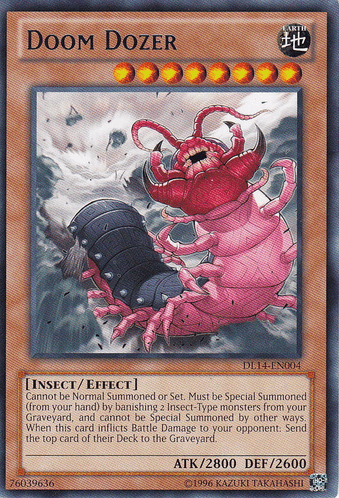 Doom Dozer (Blue) [DL14-EN004] Rare - Josh's Cards