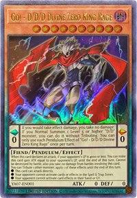 Go! - D/D/D Divine Zero King Rage [YA07-EN001] Ultra Rare - Josh's Cards