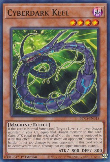Cyberdark Keel [SDCS-EN015] Common - Josh's Cards