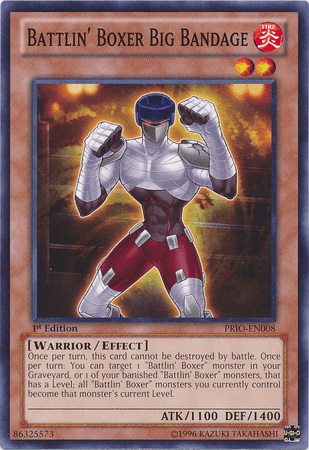 Battlin' Boxer Big Bandage [PRIO-EN008] Common - Josh's Cards
