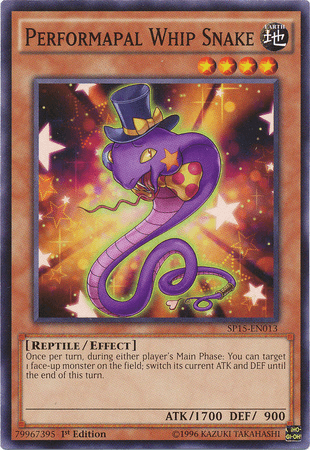 Performapal Whip Snake [SP15-EN013] Common - Josh's Cards