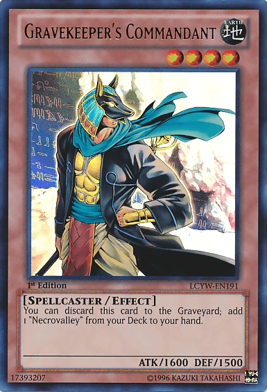 Gravekeeper's Commandant [LCYW-EN191] Ultra Rare - Josh's Cards
