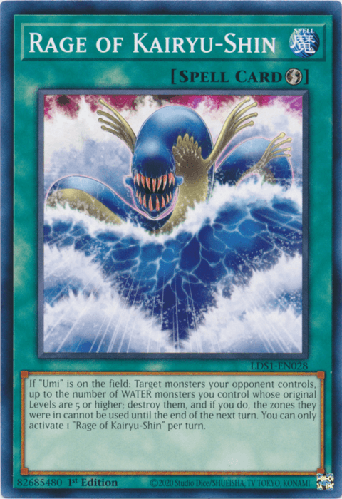 Rage of Kairyu-Shin [LDS1-EN028] Common - Josh's Cards