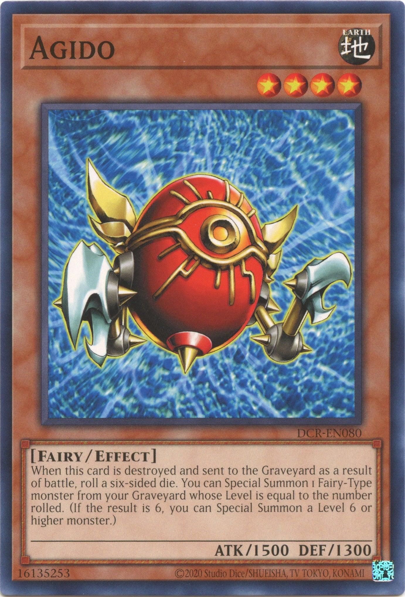 Agido (25th Anniversary) [DCR-EN080] Common - Josh's Cards