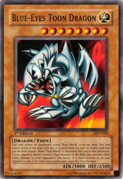 Blue-Eyes Toon Dragon [SDP-020] Common - Josh's Cards