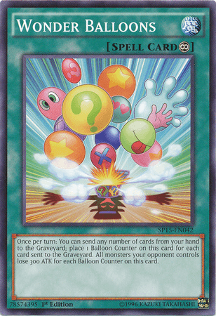 Wonder Balloons [SP15-EN042] Common - Josh's Cards