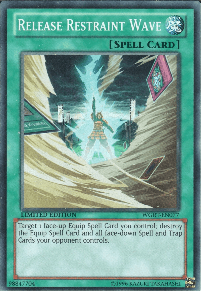 Release Restraint Wave [WGRT-EN077] Super Rare - Josh's Cards