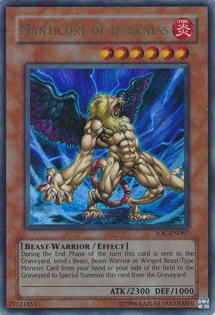 Manticore of Darkness [IOC-EN067] Ultra Rare - Josh's Cards