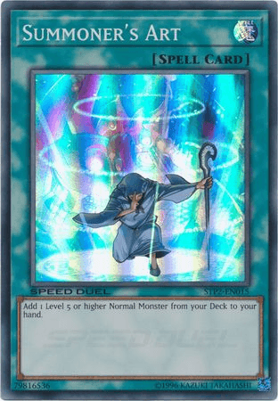 Summoner's Art [STP2-EN015] Super Rare - Josh's Cards