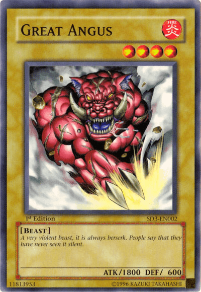 Great Angus [SD3-EN002] Common - Josh's Cards