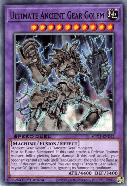 Ultimate Ancient Gear Golem [SGX1-END21] Common - Josh's Cards