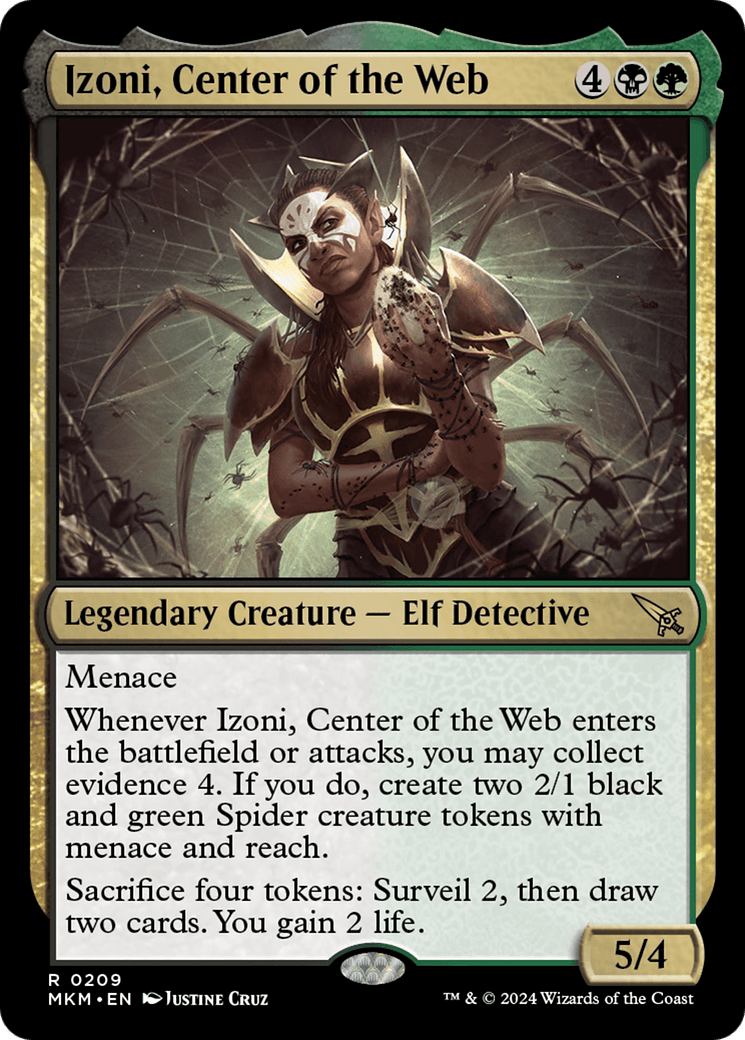 Izoni, Center of the Web [Murders at Karlov Manor] - Josh's Cards