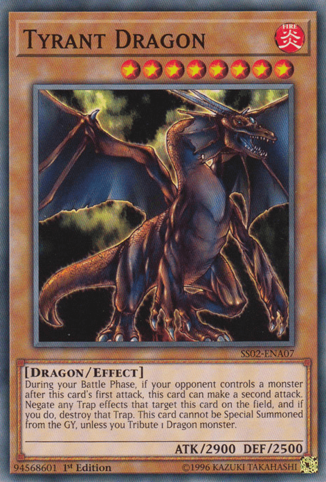 Tyrant Dragon [SS02-ENA07] Common - Josh's Cards