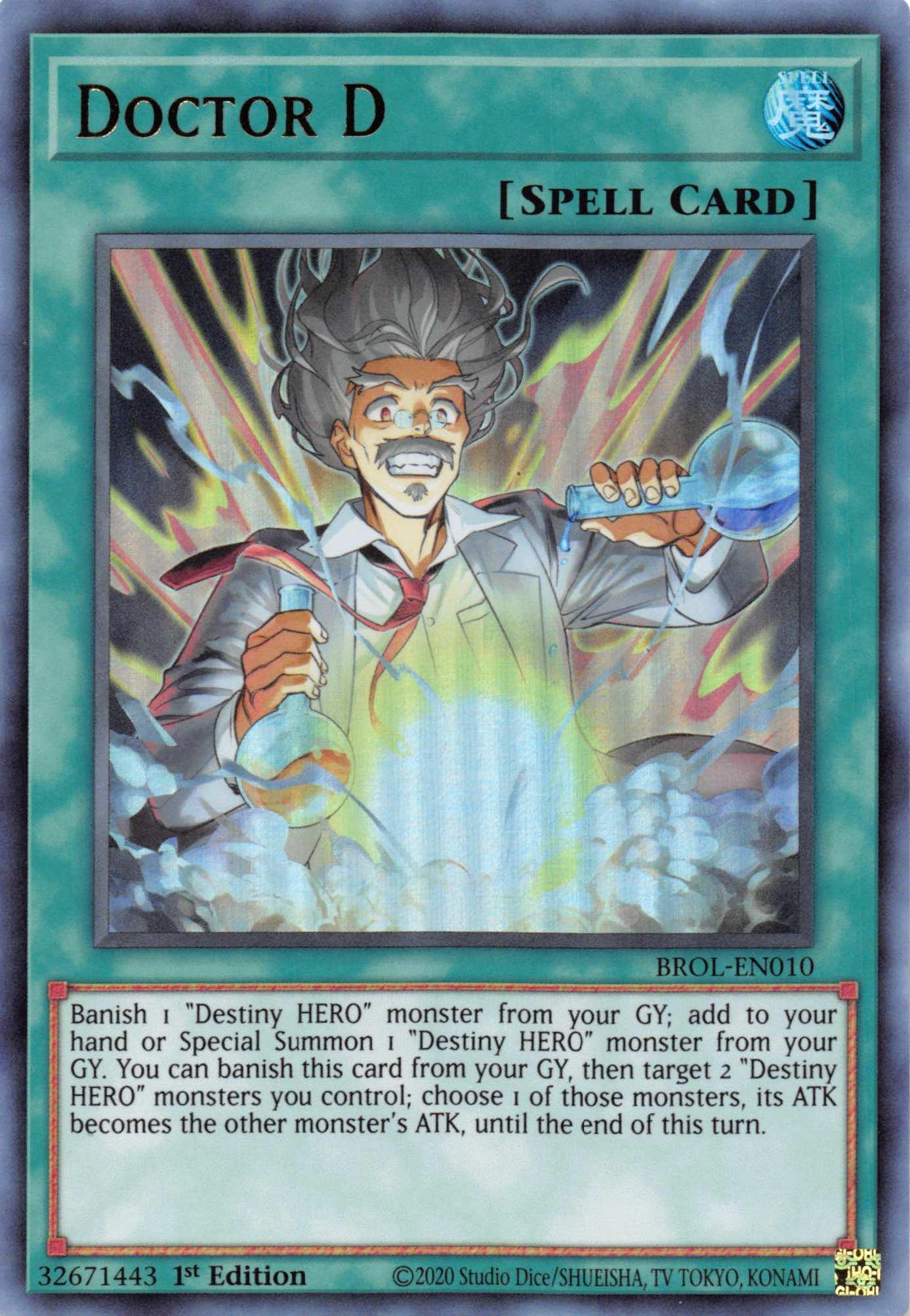 Doctor D [BROL-EN010] Ultra Rare - Josh's Cards