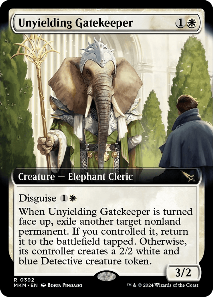 Unyielding Gatekeeper (Extended Art) [Murders at Karlov Manor] - Josh's Cards