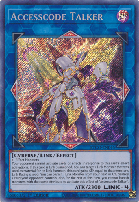 Accesscode Talker [ETCO-EN046] Secret Rare - Josh's Cards