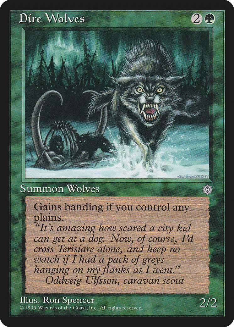Dire Wolves (ICE-) - Ice Age