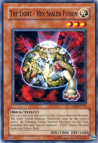 The Light - Hex-Sealed Fusion [DR3-EN147] Common - Josh's Cards