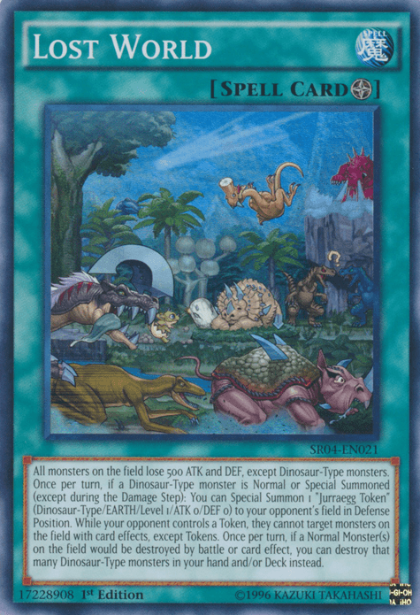 Lost World [SR04-EN021] Super Rare - Josh's Cards