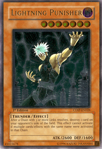 Lightning Punisher [CDIP-EN026] Ultimate Rare - Josh's Cards