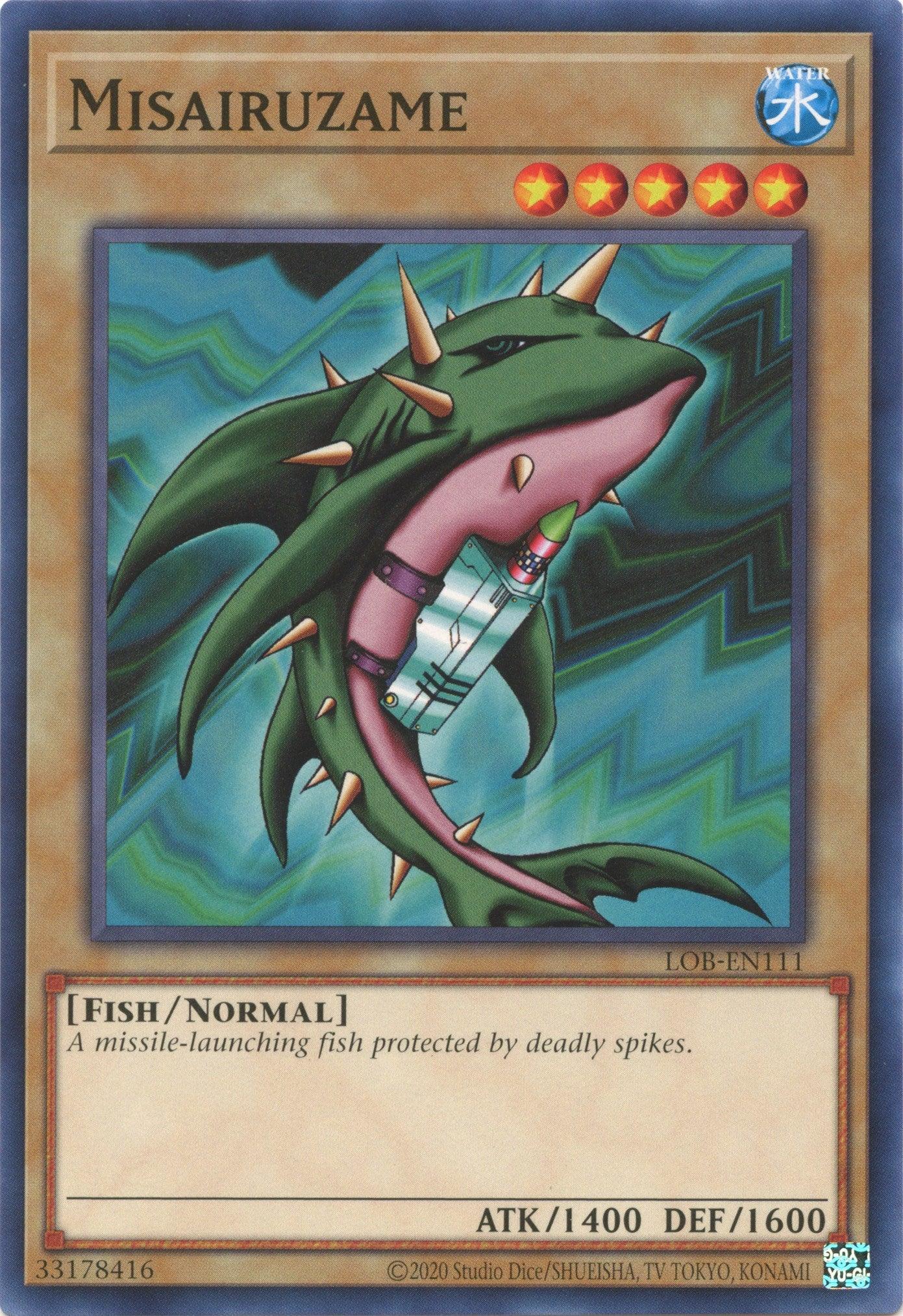Misairuzame (25th Anniversary) [LOB-EN111] Common - Josh's Cards