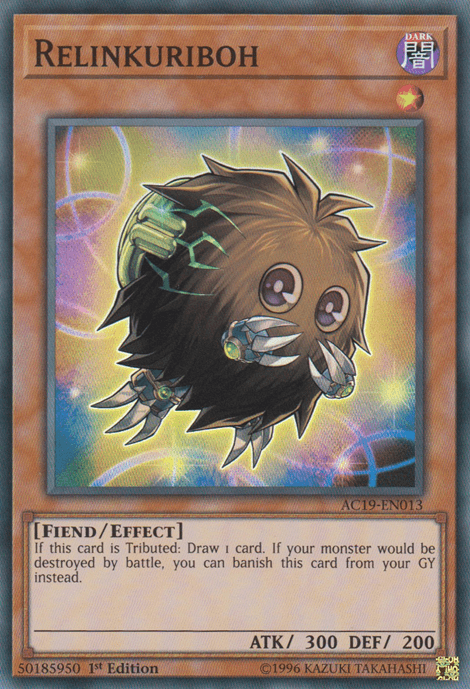 Relinkuriboh [AC19-EN013] Super Rare - Josh's Cards