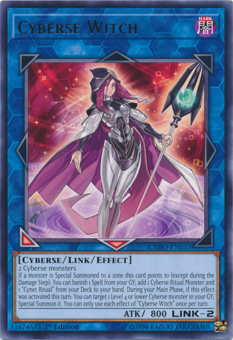 Cyberse Witch [CYHO-EN035] Rare - Josh's Cards