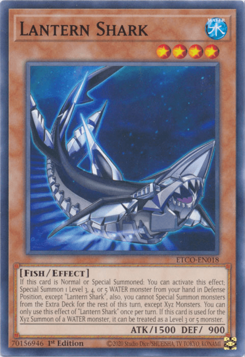 Lantern Shark [ETCO-EN018] Common - Josh's Cards