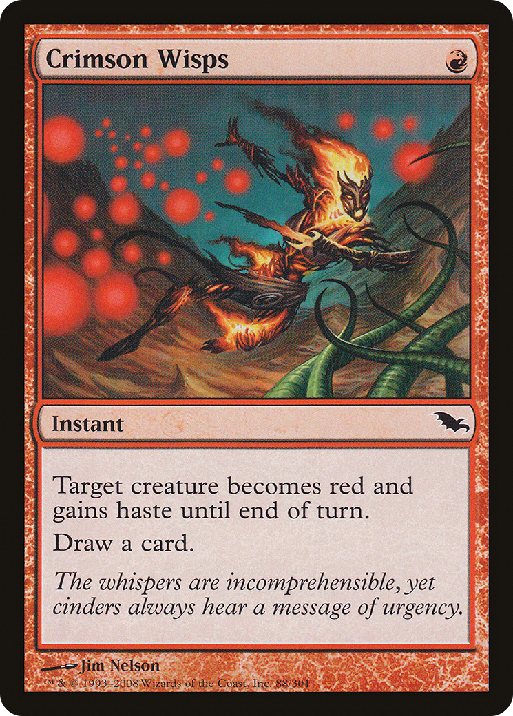 Crimson Wisps (SHM-088) - Shadowmoor