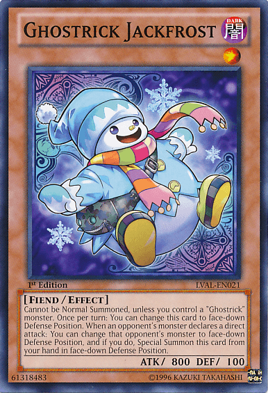 Ghostrick Jackfrost [LVAL-EN021] Common - Josh's Cards