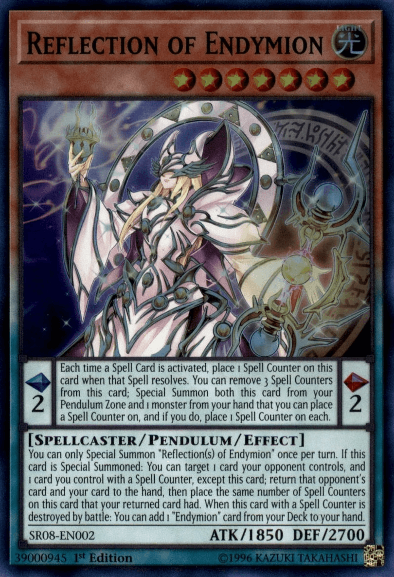 Reflection of Endymion [SR08-EN002] Super Rare - Josh's Cards