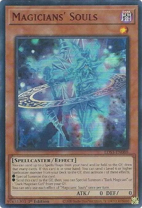 Magicians' Souls (Red) [LDS3-EN088] Ultra Rare - Josh's Cards