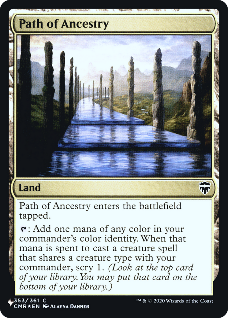 Path of Ancestry (LIST-CMR-353) - The List Foil