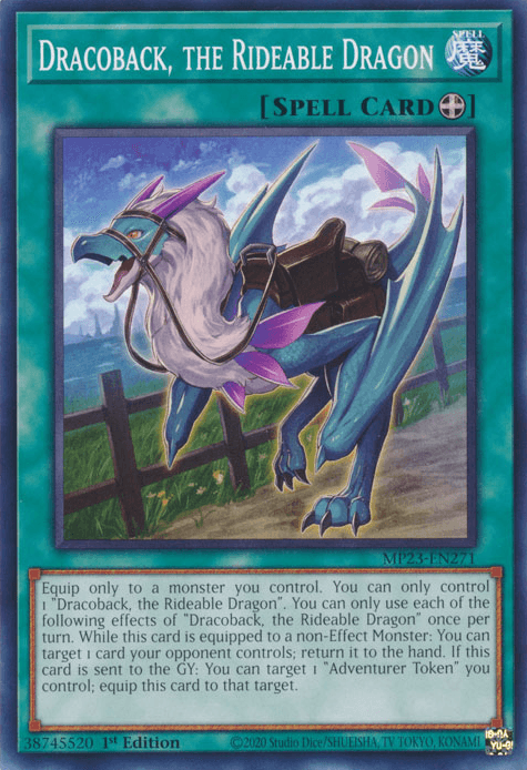 Dracoback, the Rideable Dragon [MP23-EN271] Common - Josh's Cards