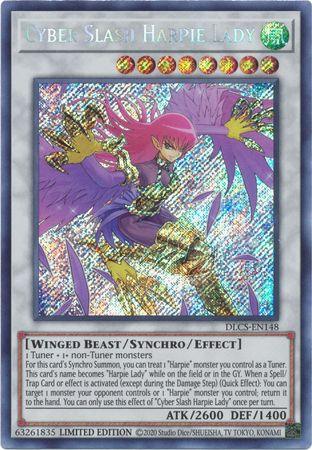 Cyber Slash Harpie Lady [DLCS-EN148] Secret Rare - Josh's Cards