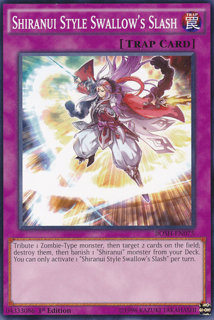 Shiranui Style Swallow's Slash [BOSH-EN075] Common - Josh's Cards