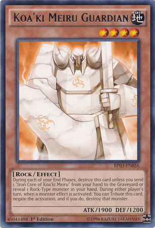 Koa'ki Meiru Guardian [BP03-EN056] Rare - Josh's Cards