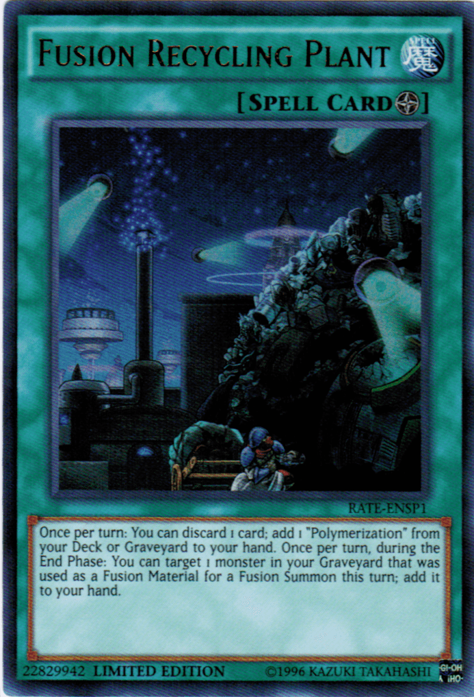 Fusion Recycling Plant (RATE-ENSP1) [RATE-ENSP1] Ultra Rare - Josh's Cards