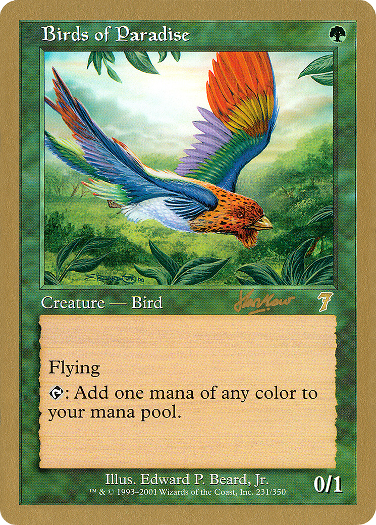 Birds of Paradise (WCD-) - World Championship Decks 2002
