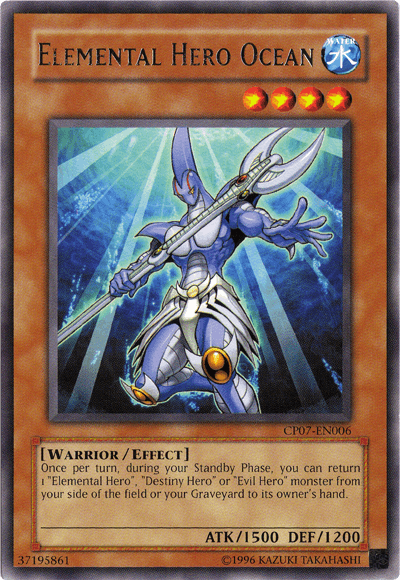 Elemental Hero Ocean [CP07-EN006] Rare - Josh's Cards