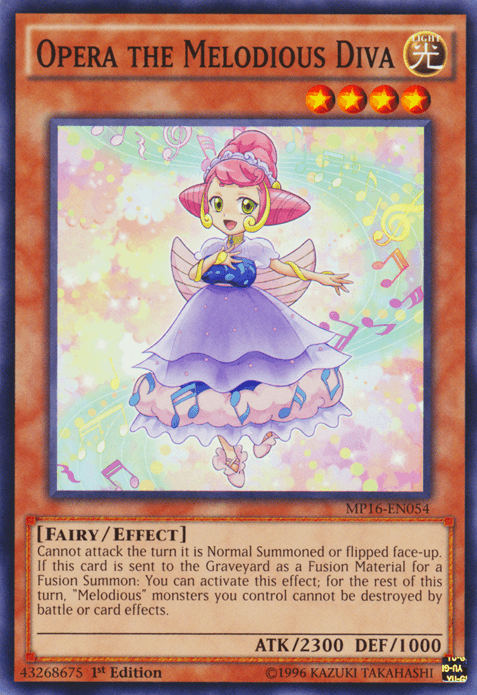 Opera the Melodious Diva [MP16-EN054] Common - Josh's Cards
