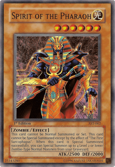 Spirit of the Pharaoh [AST-062] Ultra Rare - Josh's Cards
