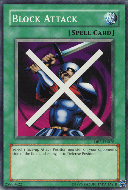 Block Attack [DB2-EN078] Common - Josh's Cards