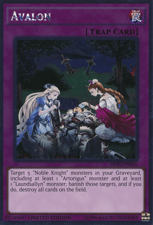 Avalon [NKRT-EN031] Platinum Rare - Josh's Cards