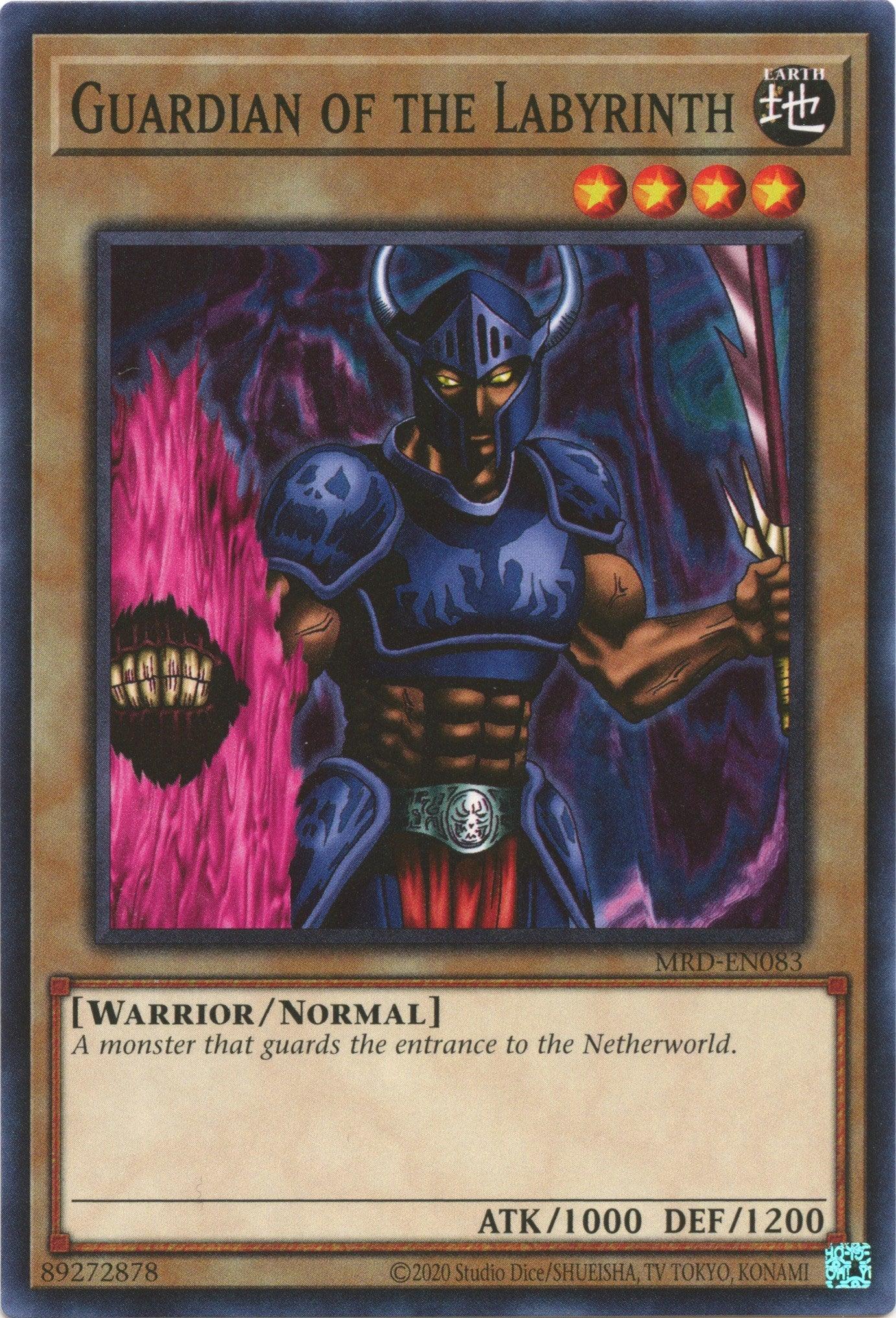 Guardian of the Labyrinth (25th Anniversary) [MRD-EN083] Common - Josh's Cards