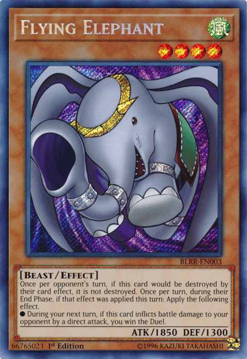 Flying Elephant [BLRR-EN003] Secret Rare - Josh's Cards