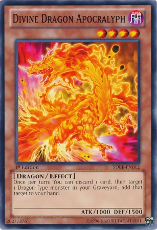 Divine Dragon Apocralyph [SDBE-EN012] Common 1st Edition